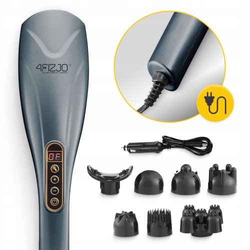 Массажная подушка  4FIZJO Long Stick 7 в 1 Grey - фото №6